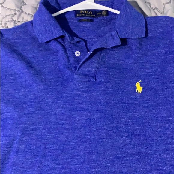 Blue polo short sleeve - Picture 2 of 4